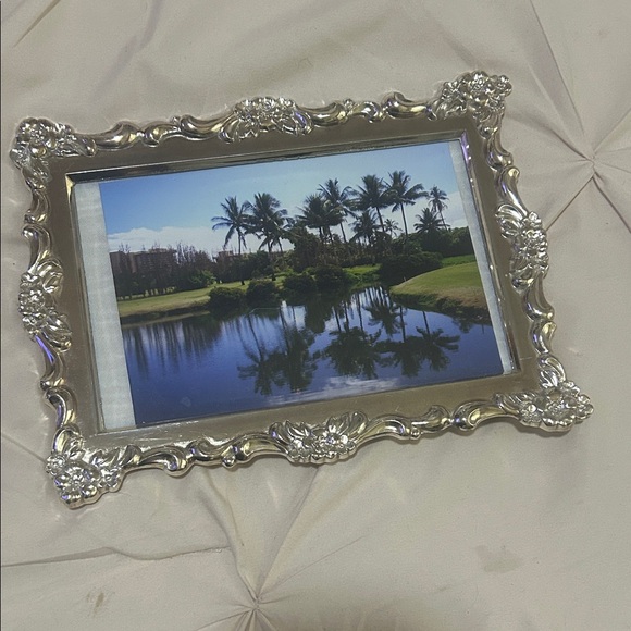 Other - Elegant Silver Ornate Photo Frame